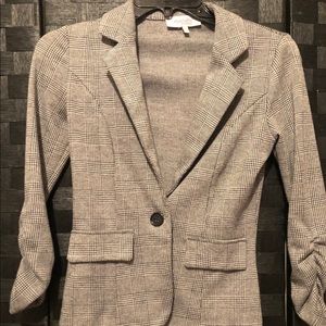 Size XS Charlotte Russe Black and Gray Blazer